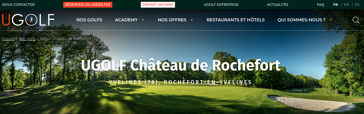 UGOLF Château de Rochefort