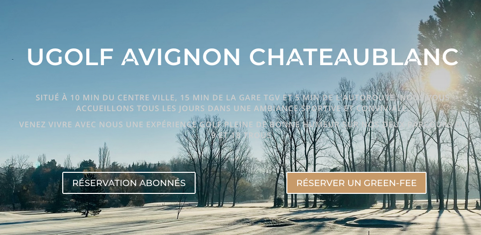 UGOLF Avignon Châteaublanc
