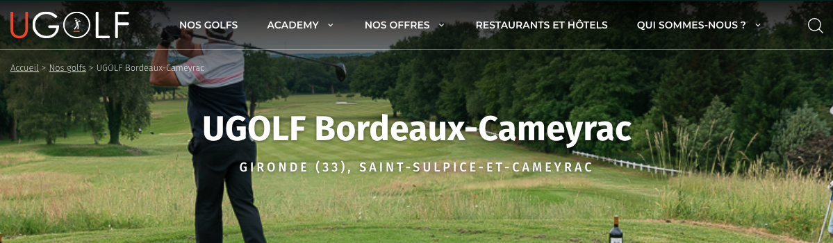 UGOLF Bordeaux-Cameyrac