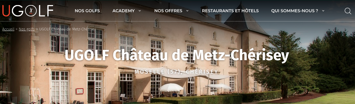 UGOLF Château de Metz-Chérisey