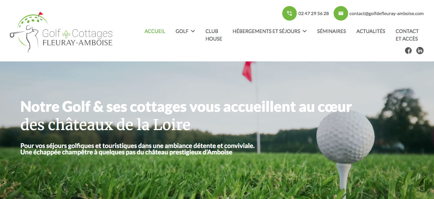 Golf de Fleuray – Amboise