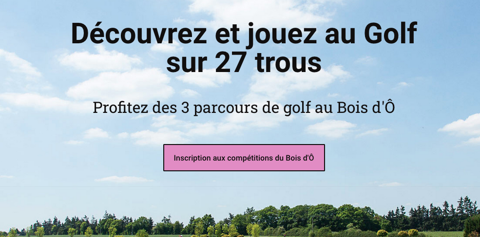Golf du Bois d’O