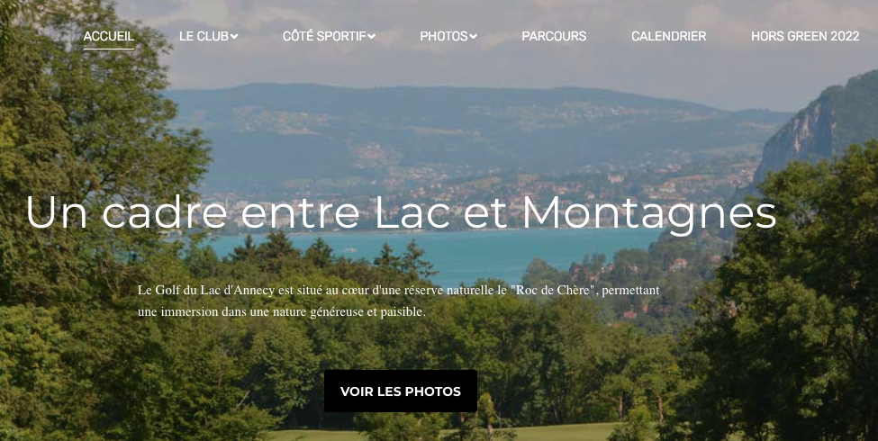 Golf du Lac d’Annecy