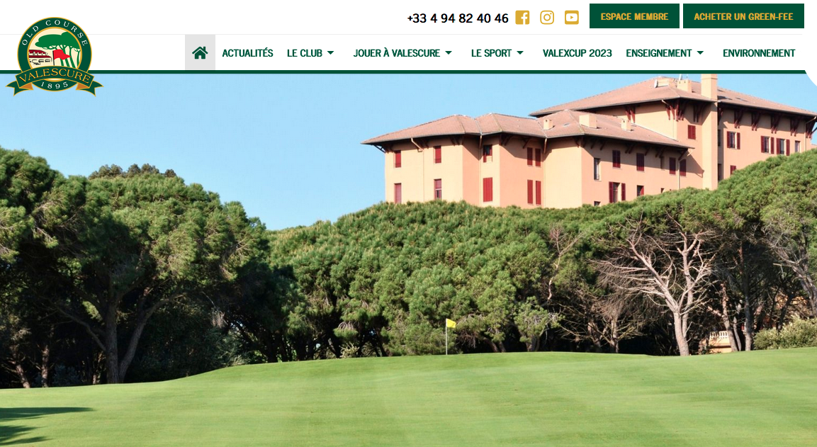 Golf et Tennis Club de Valescure