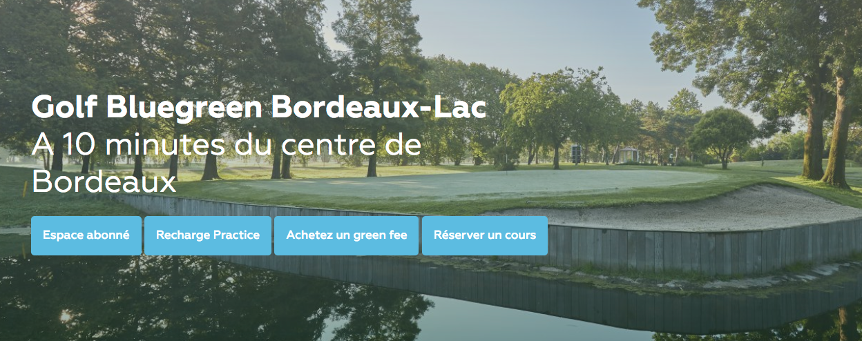 Golf Bluegreen Bordeaux Lac