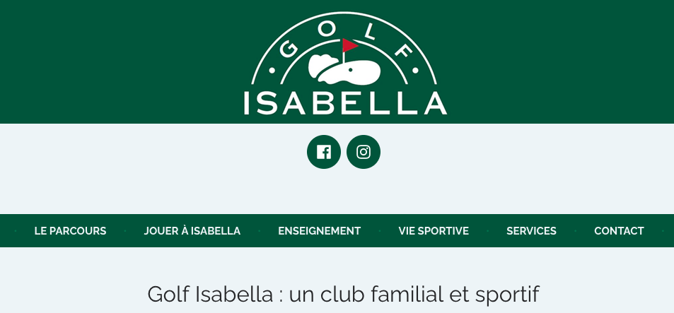 Golf Isabella