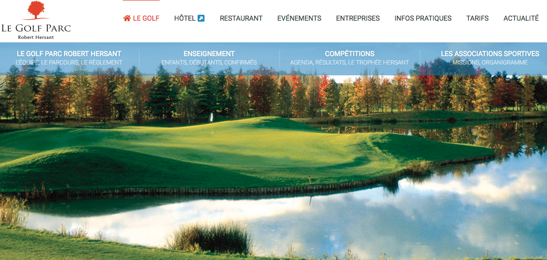 Le Golf Parc Robert Hersant