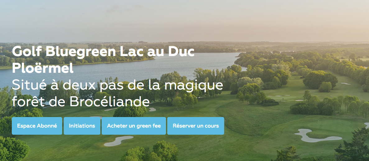 Golf Bluegreen Lac au Duc Ploërmel