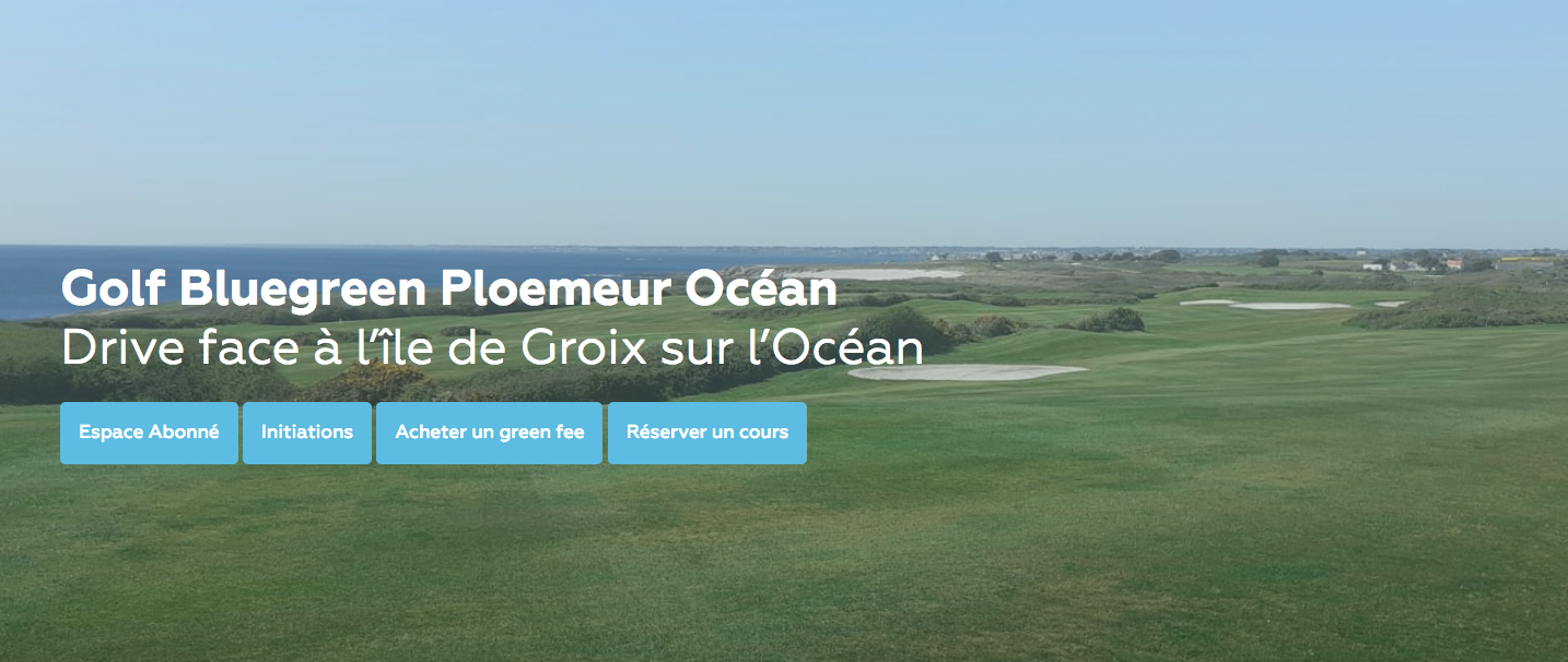 Golf Bluegreen Ploemeur Océan