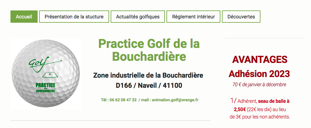 Practice Golf de la Bouchardière