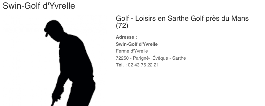 Swingolf d’Yvrelle